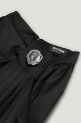 Accessory Detailed Pleated Pants